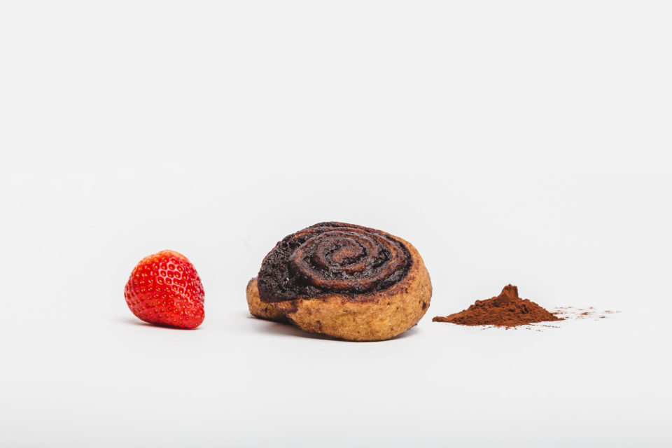 Gluten and allergen free Cocoa roll
